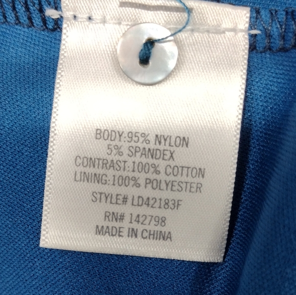 Mi Ami Sleeveless Lace Floral Babydoll Dress Women's S Blue Retro Fairy Y2K - Picture 8 of 8